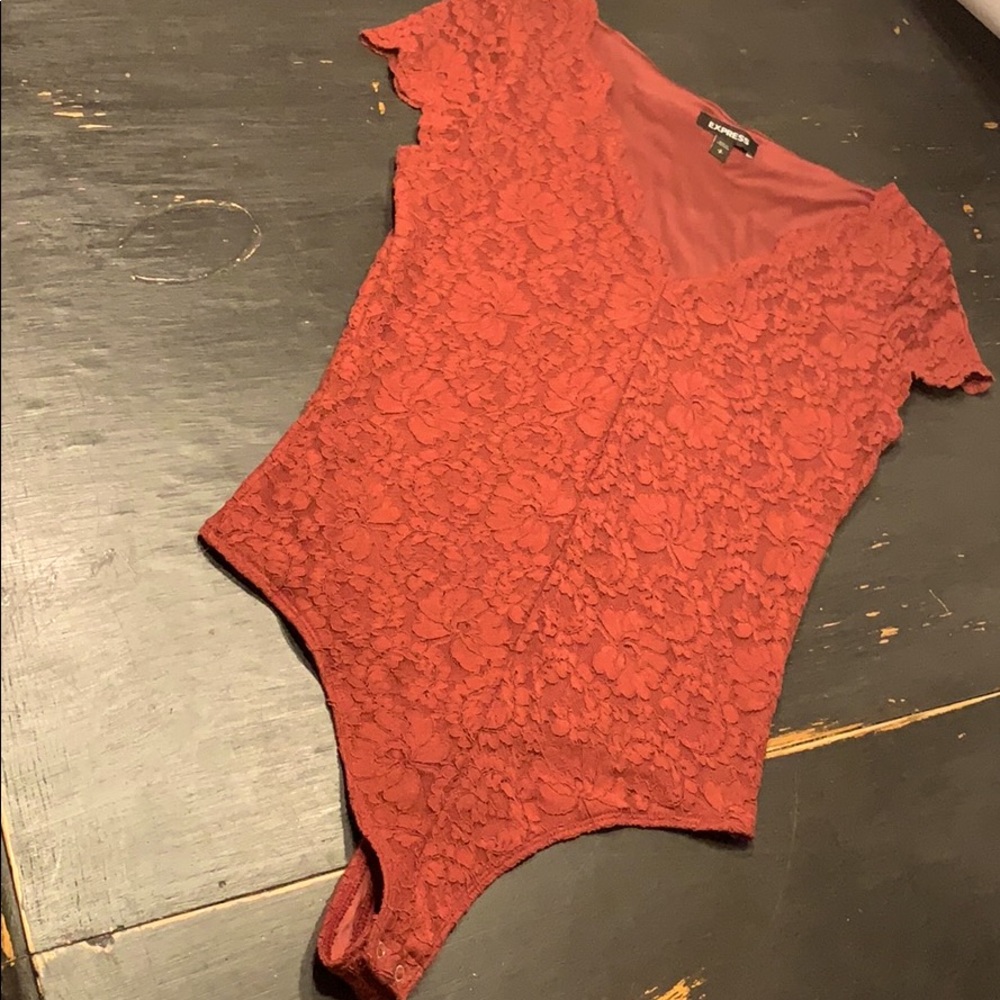Express lace bodysuit sz small like new